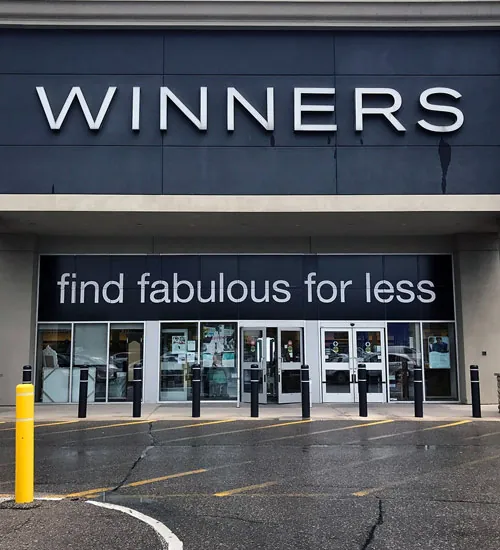 Storefront vinyl graphics